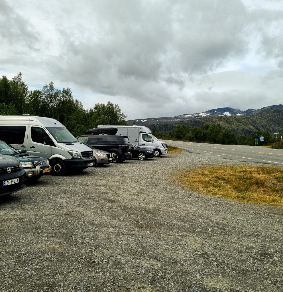 parkering Nørdre Brurskardknappen